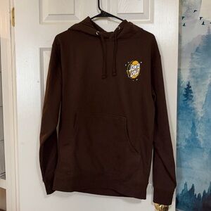 Santa Cruz Skateboards Lucky Day Chocolate Brown Hoodie
